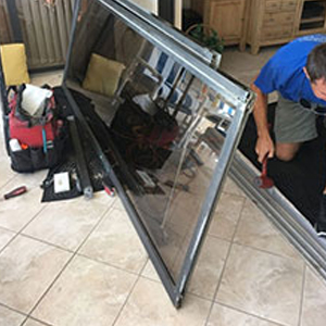 sliding glass door frame repair San Anselmo